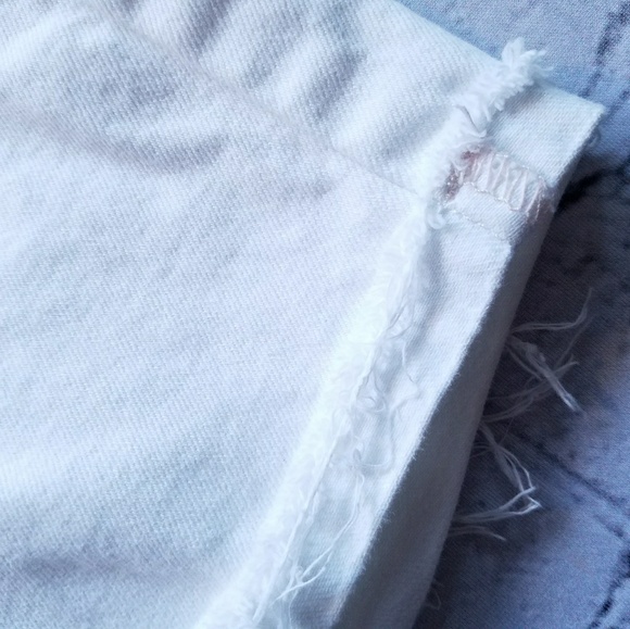 Abercrombie Kids White Pink Shorts Sz Girls 9-10 - Picture 2 of 8